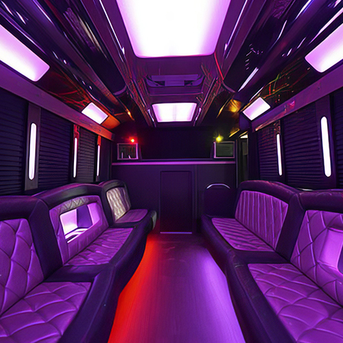 party bus interior
