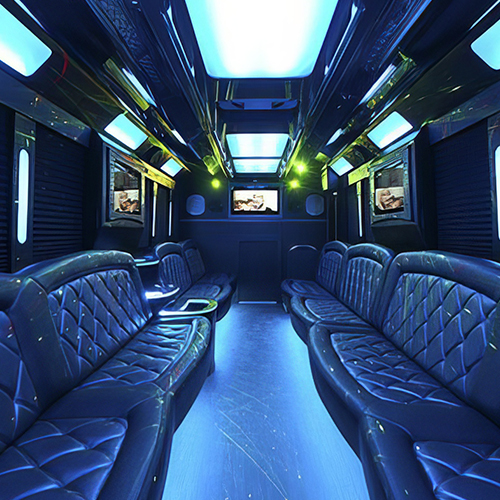 fancy party bus